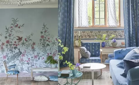 John Derian wall coverings