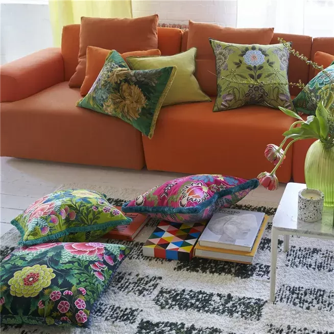 Designers Guild Cushions in an interior