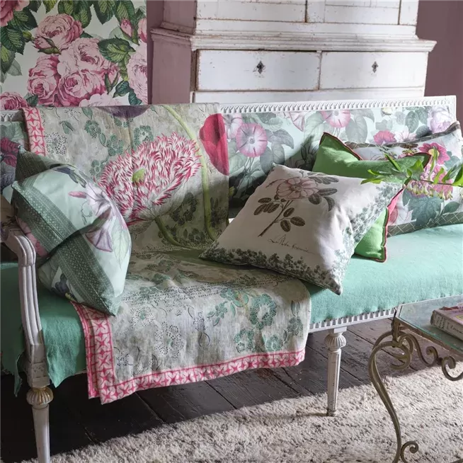 John Derian Cushions in an interior