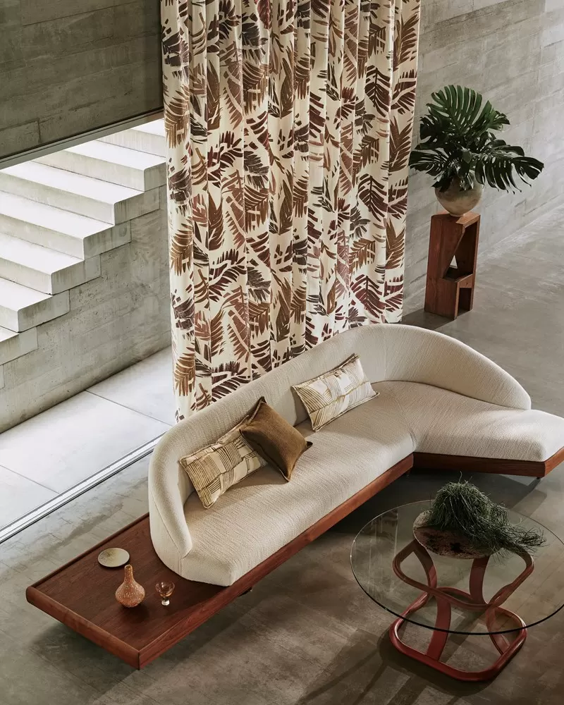 Larsen in an interior
